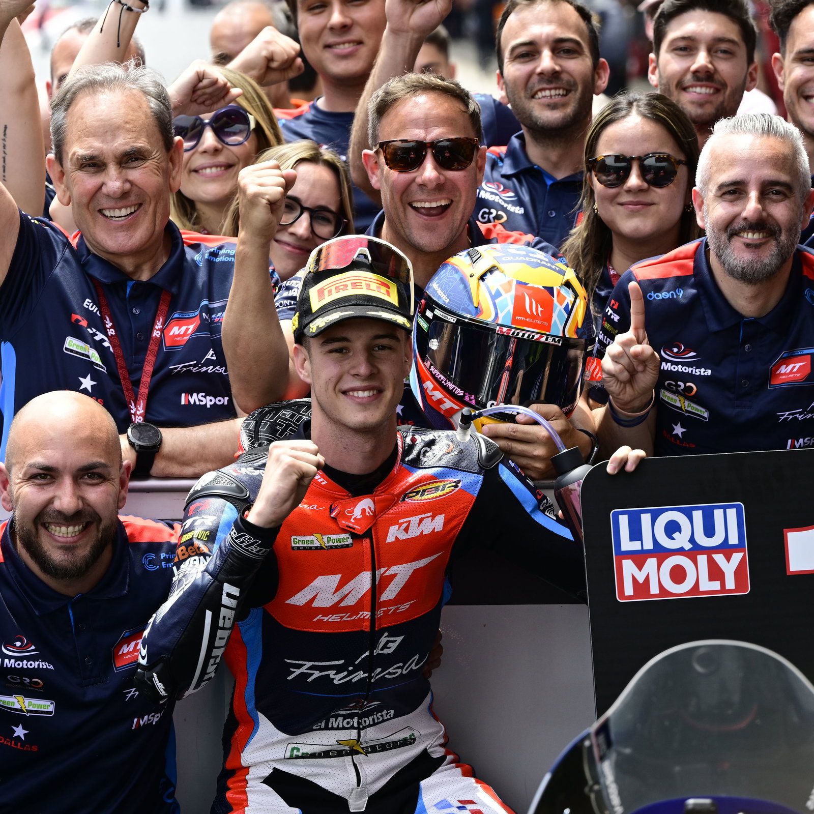 Ivan Ortola, Moto3, 2024, pole position in Catalan GP qualifying, 25th May